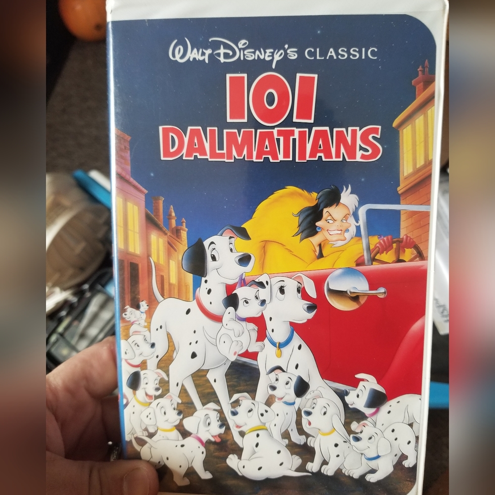 Disney's 101 Dalmatians black diamond edition VHS